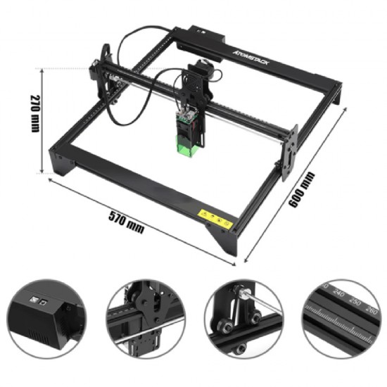 Grabadora Laser Atomstack A5 20W 4500mW