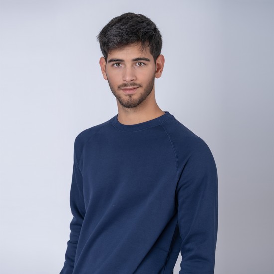 Buzo De Felpa Sw Azul Marino