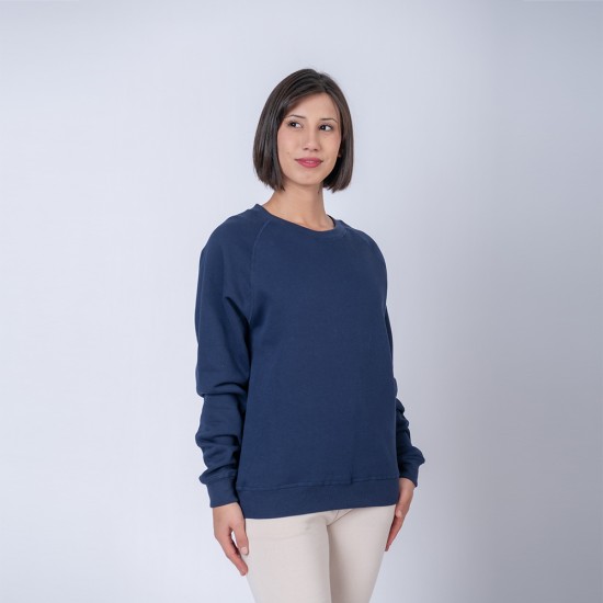 Buzo De Felpa Sw Azul Marino