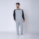 Buzo Felpa SW gris melange/negro