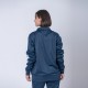 Campera deportiva azul/blanco