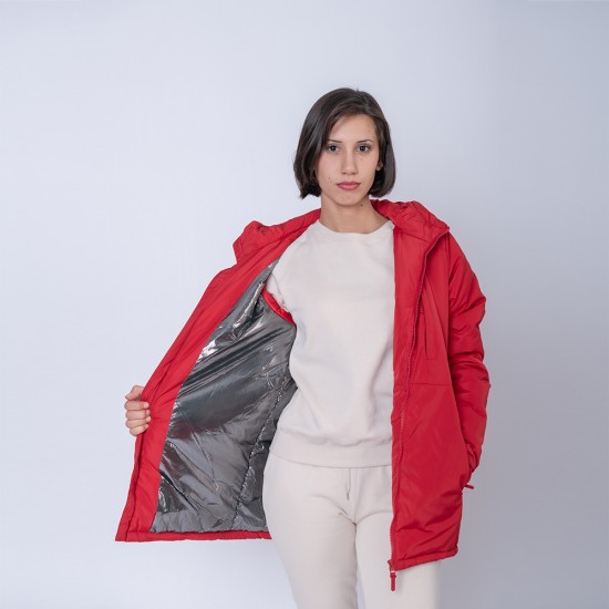 Campera Omni-Heat Bordeaux