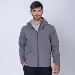 Campera Waterproof Gris