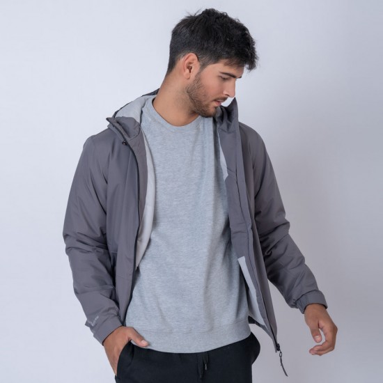 Campera Waterproof Gris
