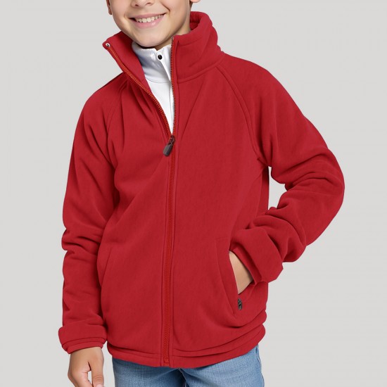 Campera Niño Polar SW Rojo
