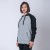 Canguro Felpa SW gris melange/negro