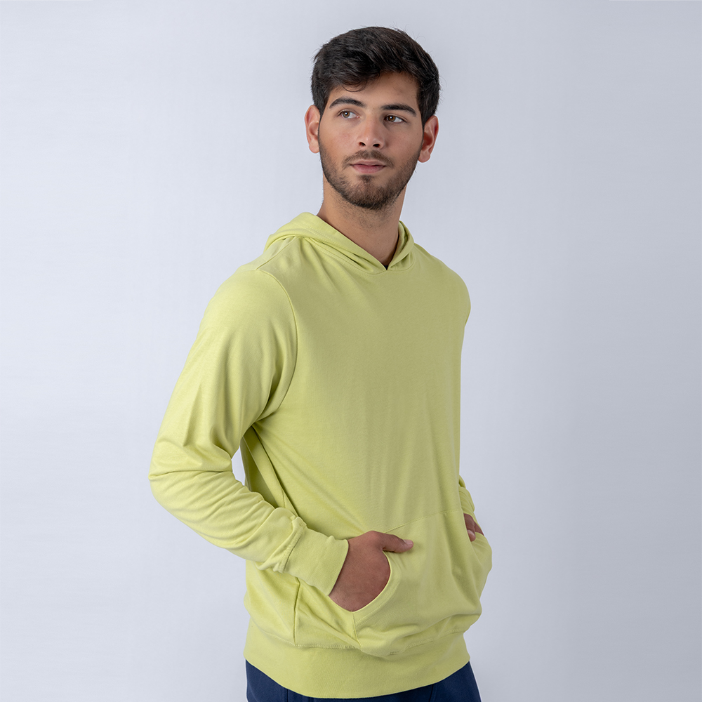 Canguro Adulto SW Terry verde limon