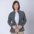Campera Polar dama SW Gris Oscuro