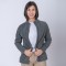 Campera Polar dama SW Gris Oscuro