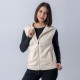 Chaleco Polar Dama SW Beige