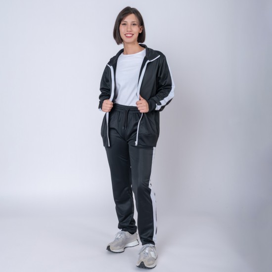 Pantalón Deportivo negro/blanco