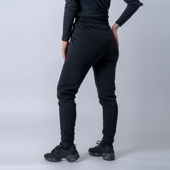 Pantalón Felpa Unisex Negro