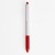 Lapicera LS564 Blanco/Rojo