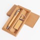 Set lapicera y llavero Bamboo