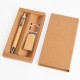 Set lapicera y llavero Bamboo