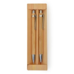 Set Bamboo Lápiz y Lapicera
