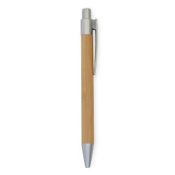 Lapicera Bamboo Plata