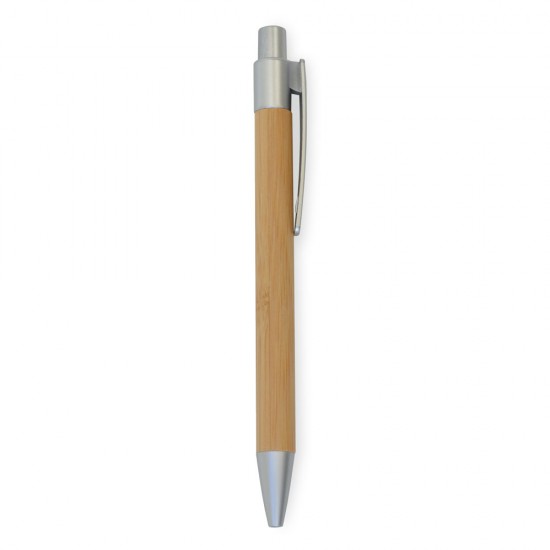 Lapicera Bamboo Plata