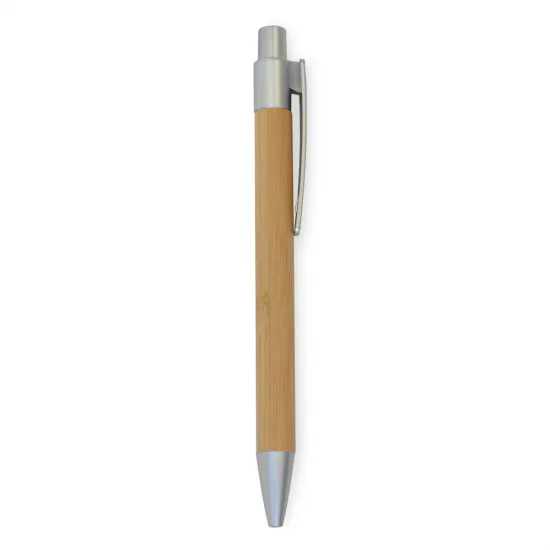 Lapicera Bamboo Plata