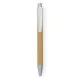 Lapicera Bamboo Plata