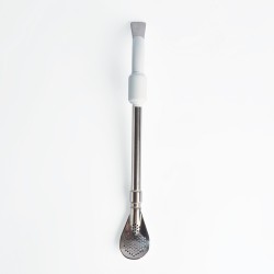 Bombilla de Acero Premuium 022 Blanco