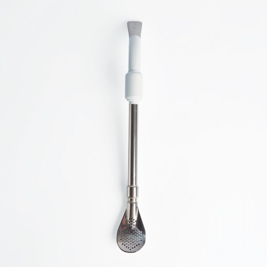 Bombilla de Acero Premuium 022 Blanco