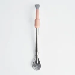 Bombilla de Acero Premuium 022 Rosado