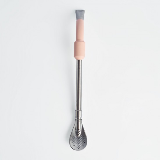 Bombilla de Acero Premuium 022 Rosado