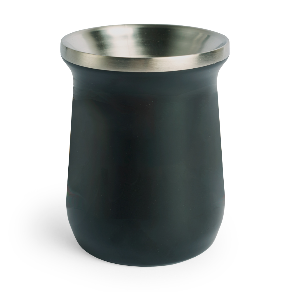Mate Acero Camionero Negro