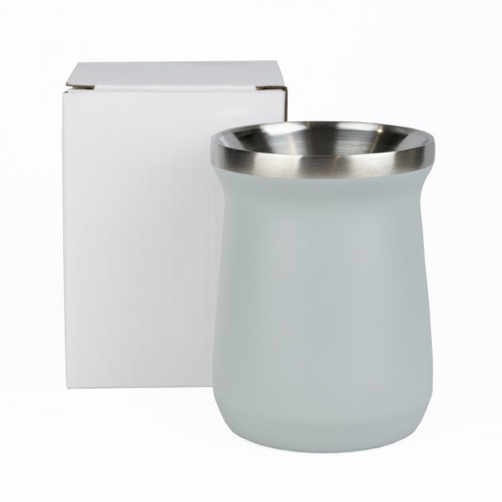 Mate Acero Camionero Gris