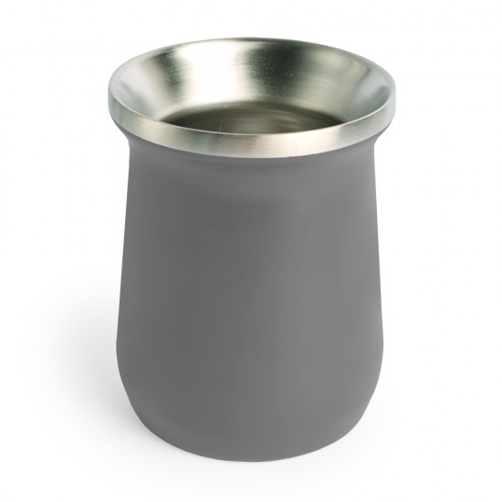 Mate Acero Camionero Gris
