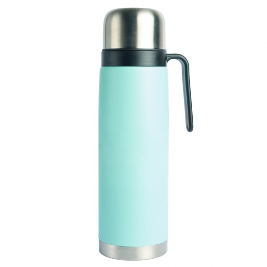 Termo de Acero Doble Pared 1000ml 032 Turquesa
