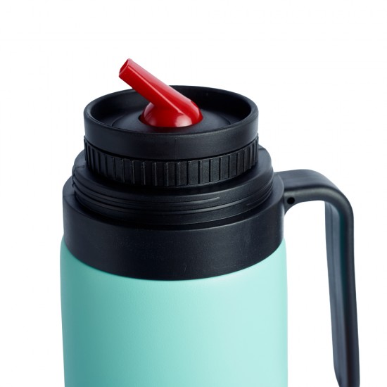 Termo de Acero Doble Pared 1000ml 032 Turquesa