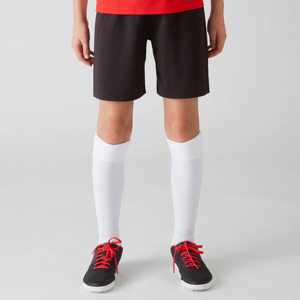 Short de Futbol PRO Niño Negro