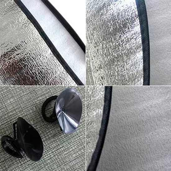 Parasol 150x70 cm Plata