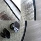 Parasol 150x70 cm Plata