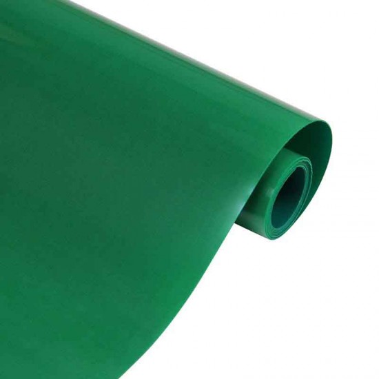 Vinilo Termotransferible Flock Verde 50x100 cm