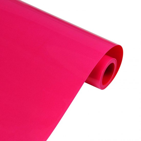 Vinilo Termotransferible Flock Fucsia 50x100 cm