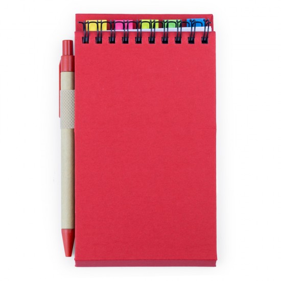 Libreta Craft Post-it Lapicera 70 Hojas Roja 5 Unidades