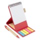Libreta Craft Post-it Lapicera 70 Hojas Roja 5 Unidades