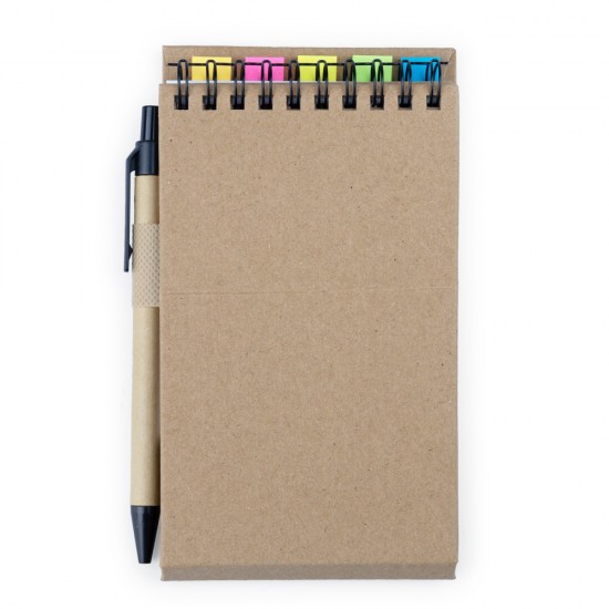 Libreta Craft Post-it Lapicera 70 Hojas Natural 5 Unidades
