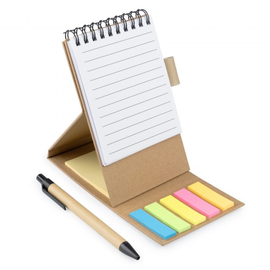 Libreta Craft Post-it Lapicera 70 Hojas Natural 5 Unidades