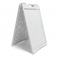 Pancarta Caballete 70x110cm Blanco