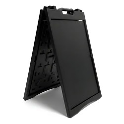 Pancarta Caballete 70x110cm Negro