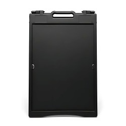 Pancarta Caballete 70x110cm Negro