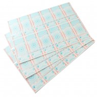 Entradas seguridad plancha x 120u