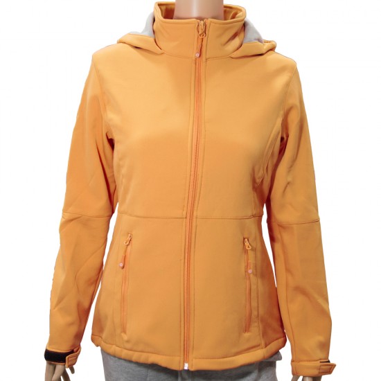 Campera Dama Neopreno Mostaza
