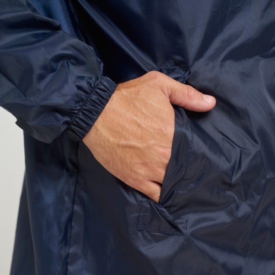 Campera Impermeable Azul
