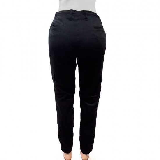Pantalón Cargo Dama Azul