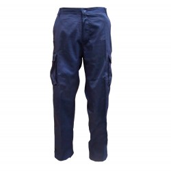 Pantalón Cargo Industrial Azul